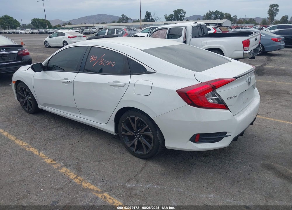 2020 HONDA CIVIC SPORT VIN: 2HGFC2F84LH572281