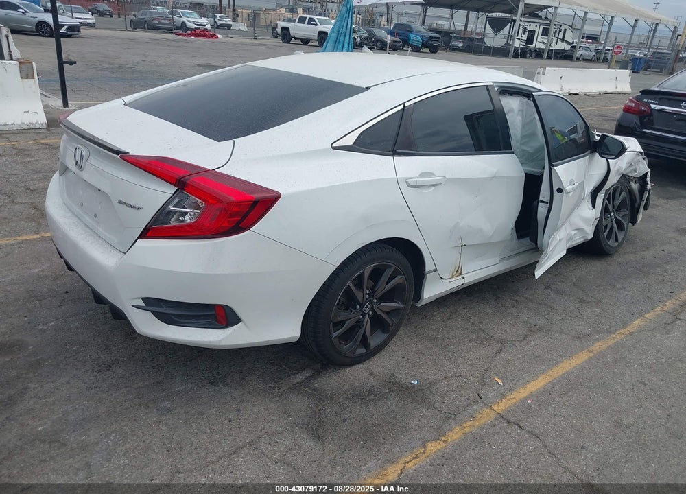 2020 HONDA CIVIC SPORT VIN: 2HGFC2F84LH572281
