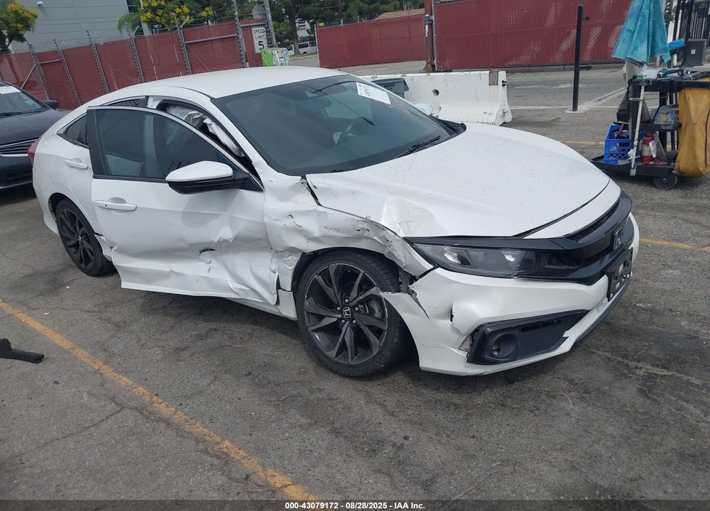 2020 HONDA CIVIC SPORT VIN: 2HGFC2F84LH572281