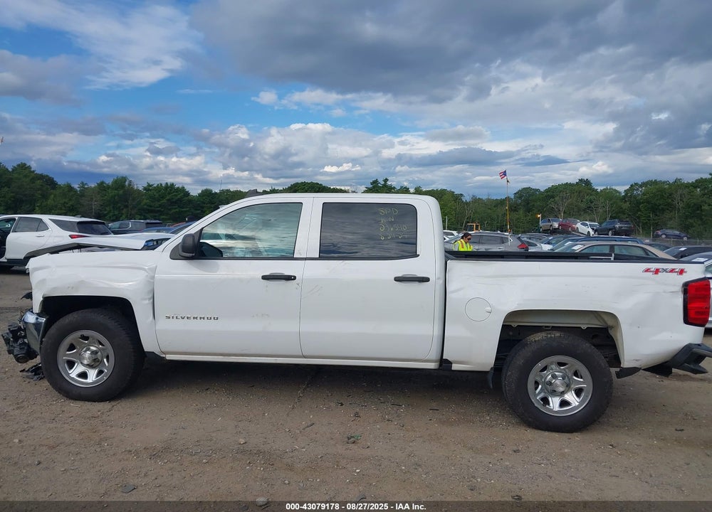 2017 CHEVROLET SILVERADO 1500 LS VIN: 3GCUKNEC6HG307174