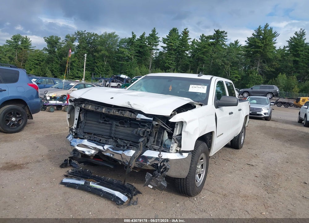 2017 CHEVROLET SILVERADO 1500 LS VIN: 3GCUKNEC6HG307174