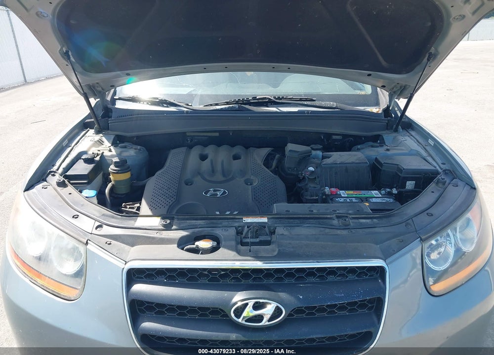 2008 HYUNDAI SANTA FE VIN: 5NMSG13D58H184680