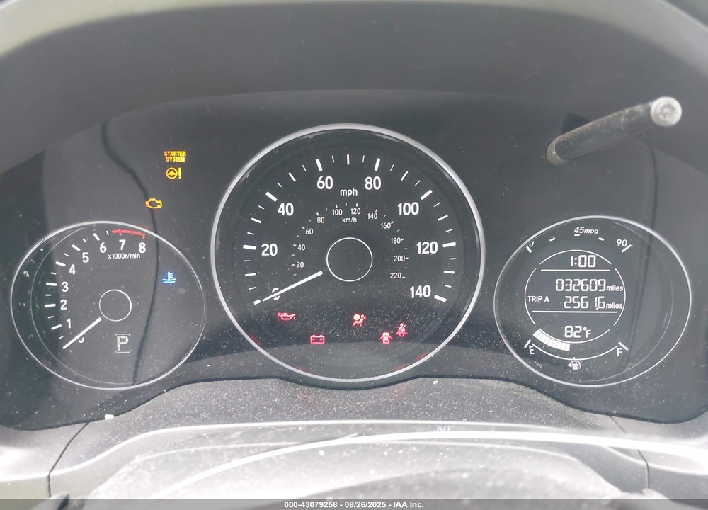 2017 HONDA HR-V VIN: 3CZRU5H74HM725534