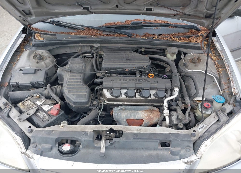 2002 HONDA CIVIC DX VIN: 2HGES16422H919059