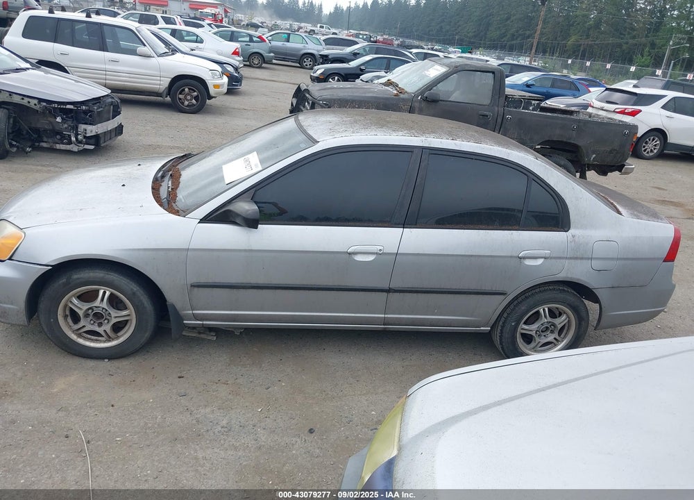 2002 HONDA CIVIC DX VIN: 2HGES16422H919059