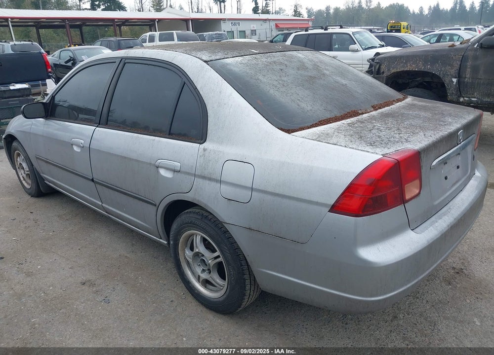 2002 HONDA CIVIC DX VIN: 2HGES16422H919059