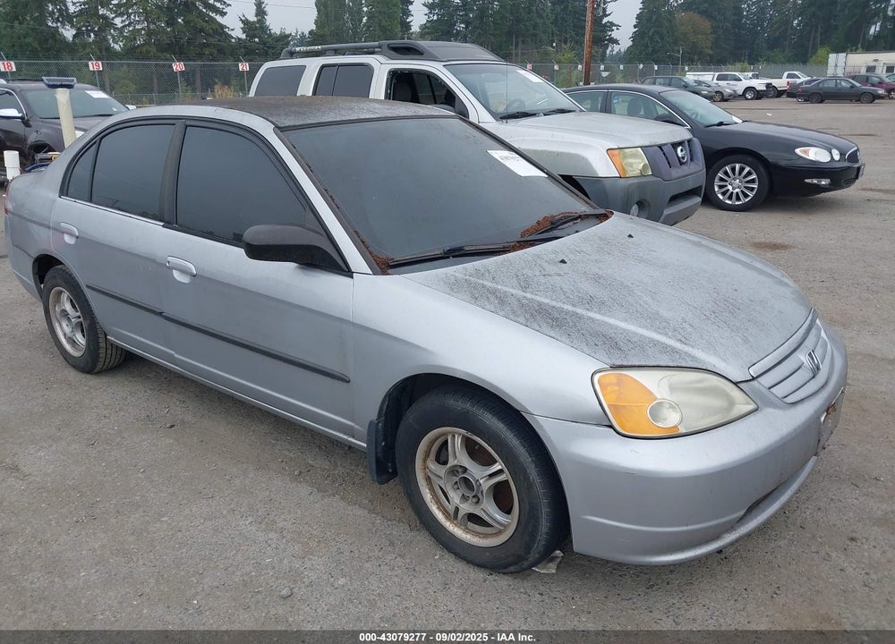 2002 HONDA CIVIC DX VIN: 2HGES16422H919059