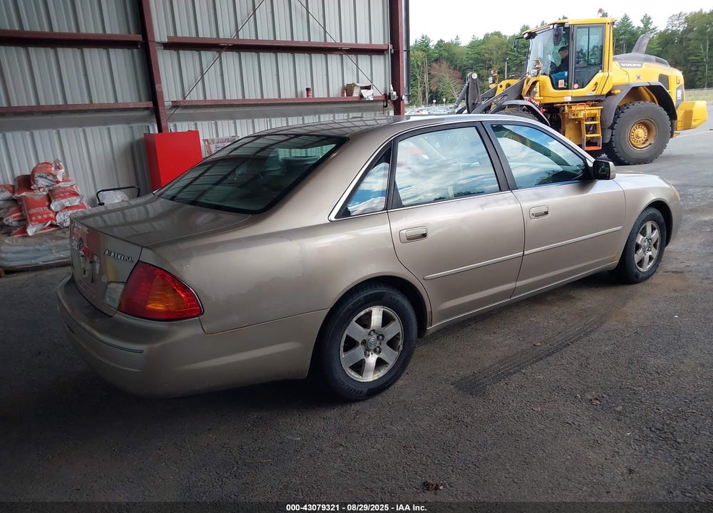 2002 TOYOTA AVALON XL VIN: 4T1BF28B22U212530