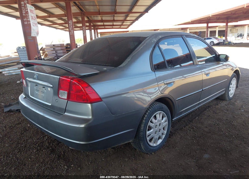 2005 HONDA CIVIC LX VIN: 2HGES16665H576908