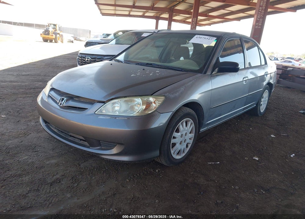 2005 HONDA CIVIC LX VIN: 2HGES16665H576908