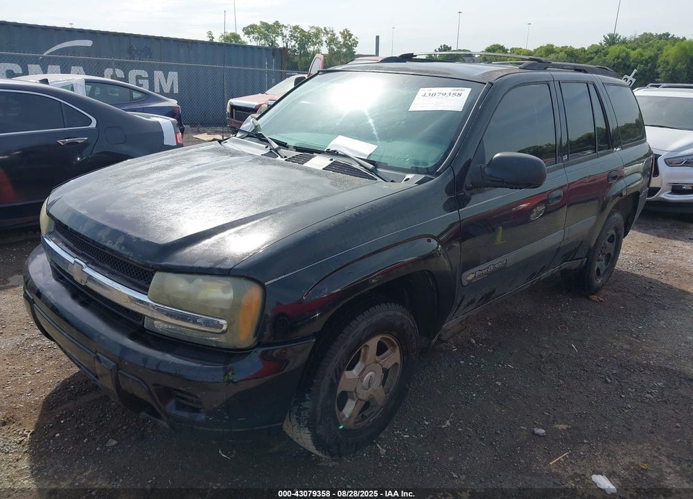 2003 CHEVROLET TRAILBLAZER LS VIN: 1GNDS13S732323475