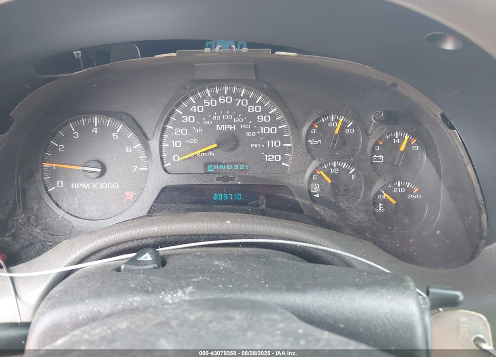 2003 CHEVROLET TRAILBLAZER LS VIN: 1GNDS13S732323475