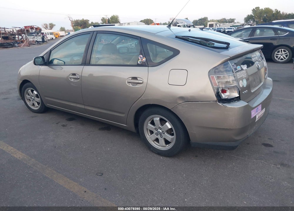 2004 TOYOTA PRIUS VIN: JTDKB20U740052801