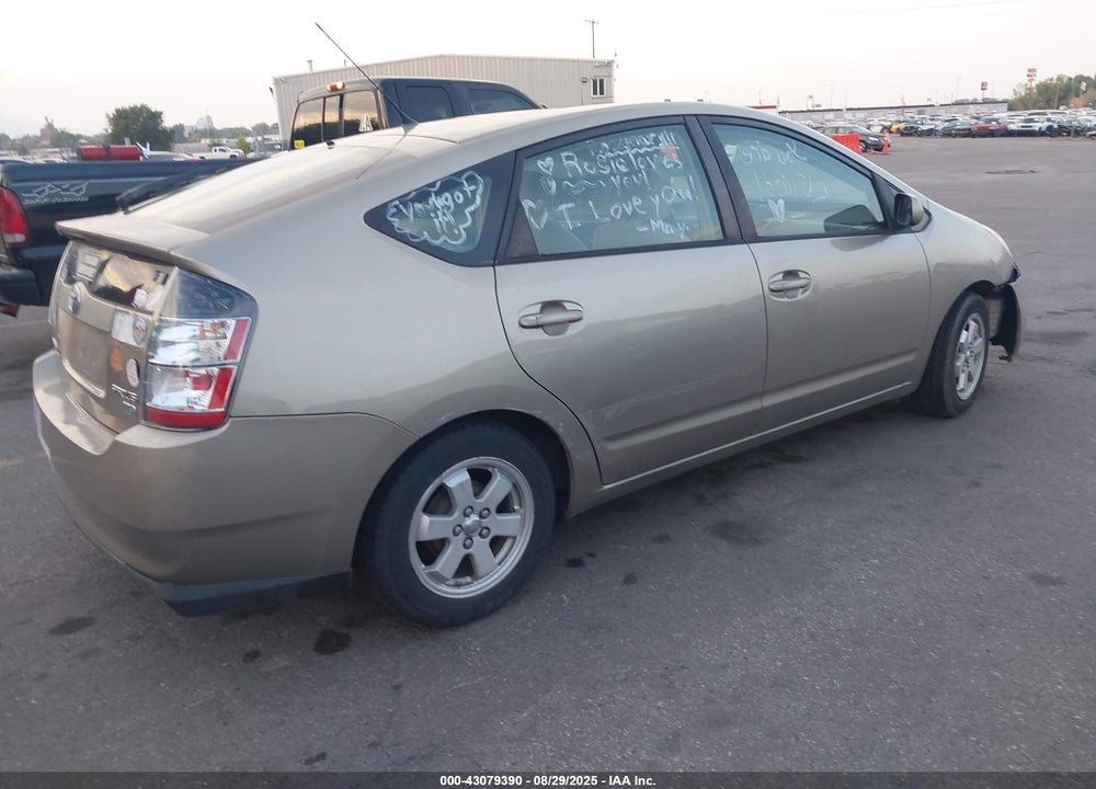 2004 TOYOTA PRIUS VIN: JTDKB20U740052801