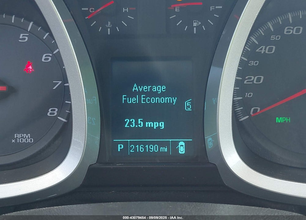 2012 CHEVROLET EQUINOX VIN: 2GNALBEK3C1178857