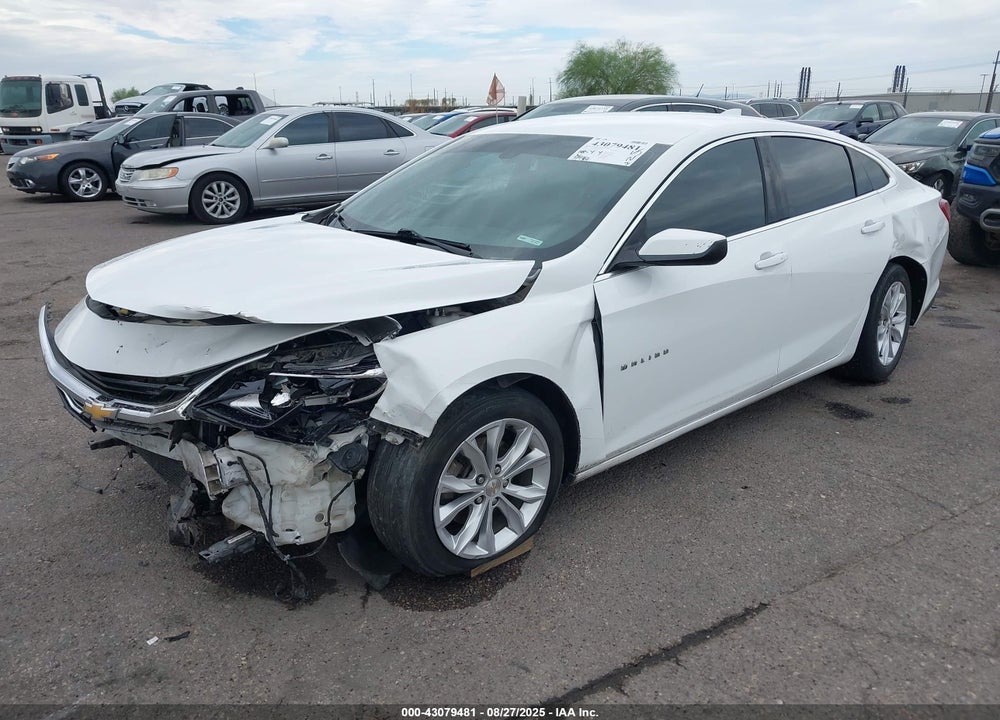 2020 CHEVROLET MALIBU FWD LT VIN: 1G1ZD5ST1LF071007