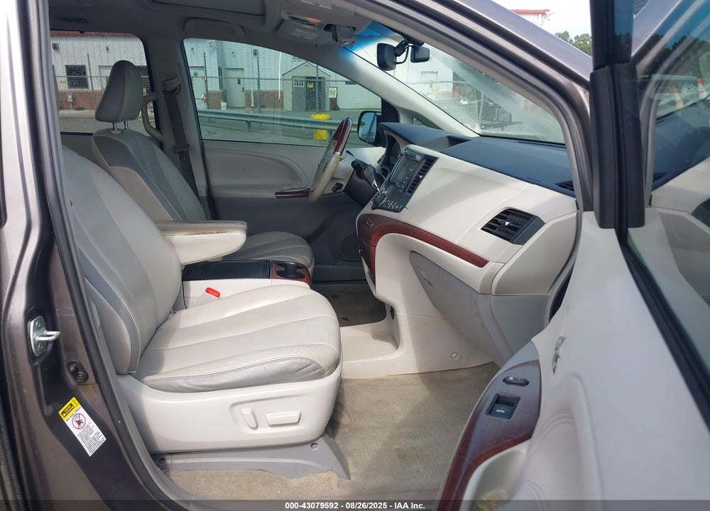2013 TOYOTA SIENNA LIMITED V6 7 PASSENGER VIN: 5TDYK3DC6DS364736