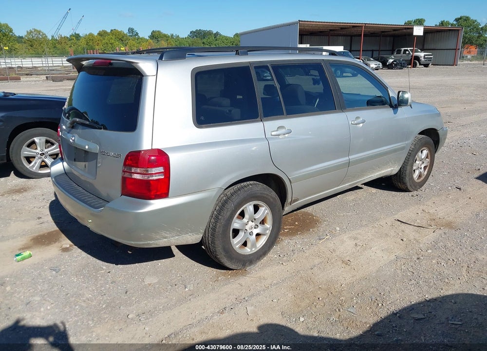 2001 TOYOTA HIGHLANDER VIN: JTEGD21A410010601