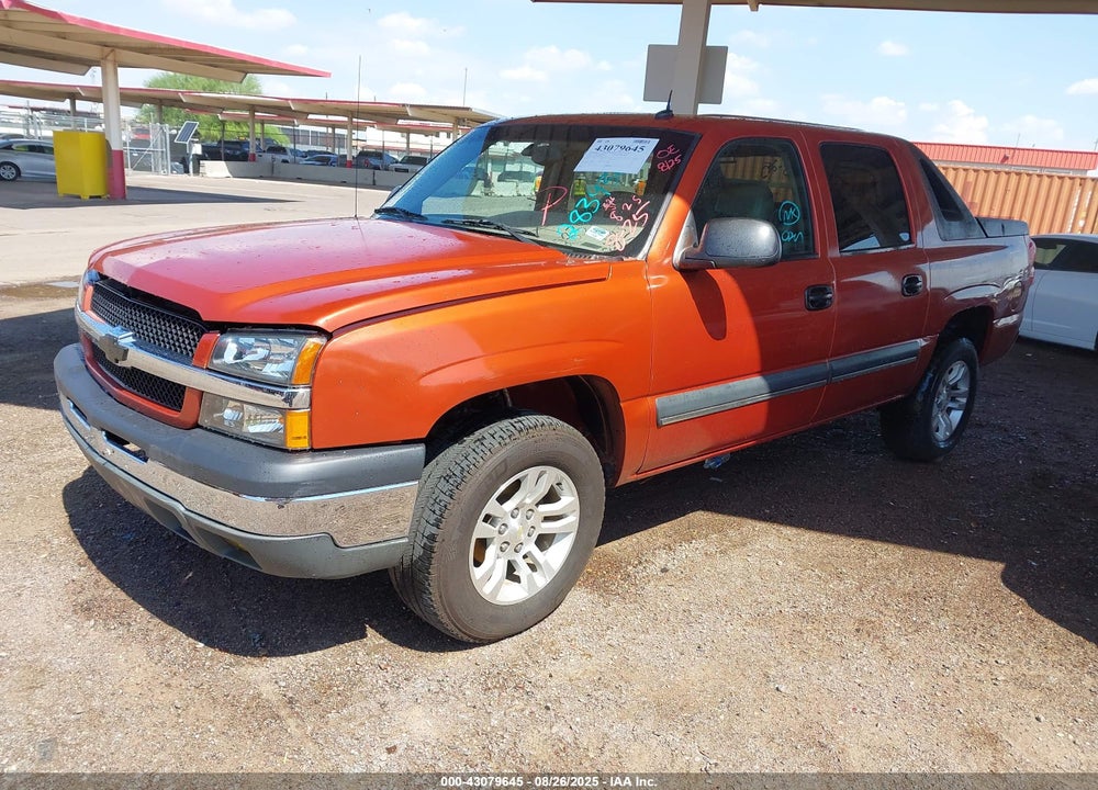 2003 CHEVROLET AVALANCHE 1500 VIN: 3GNEK13T63G283930