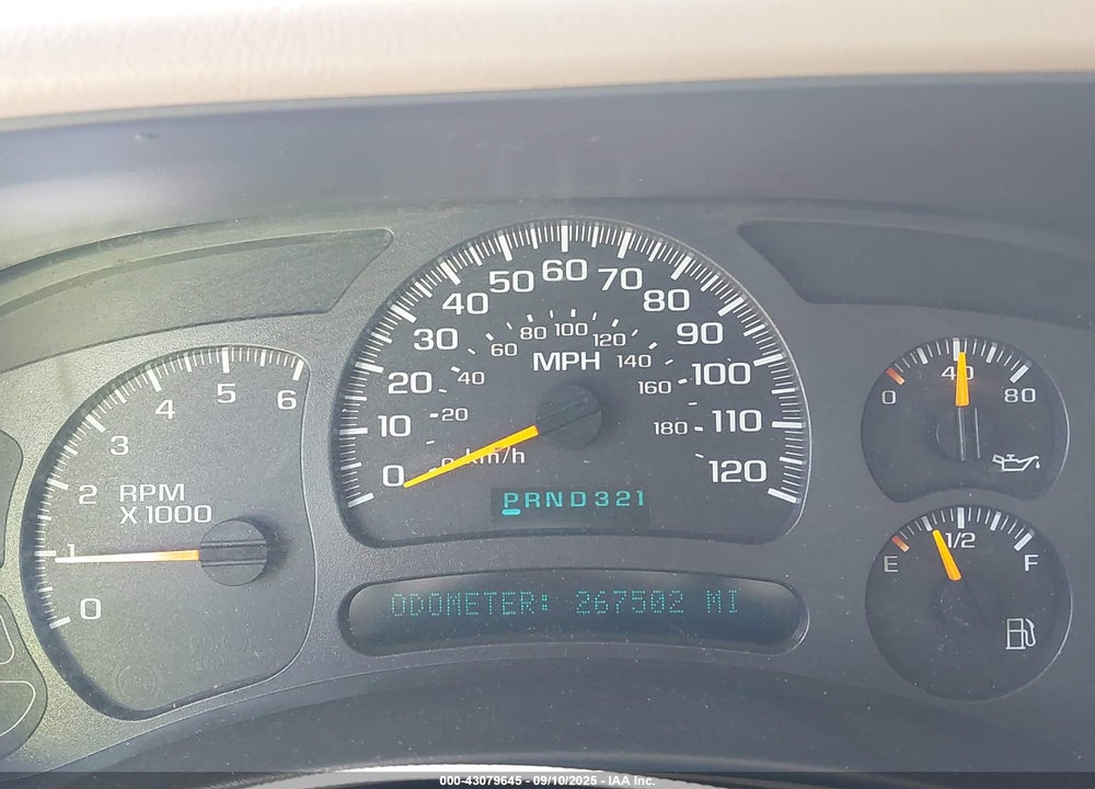 2003 CHEVROLET AVALANCHE 1500 VIN: 3GNEK13T63G283930