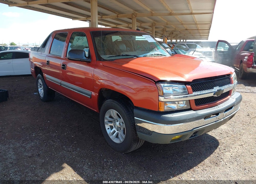 2003 CHEVROLET AVALANCHE 1500 VIN: 3GNEK13T63G283930