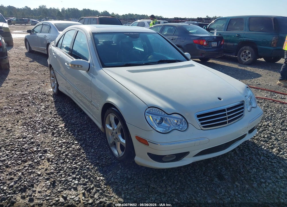 2007 MERCEDES-BENZ C 230 VIN: WDBRF52H87A942029