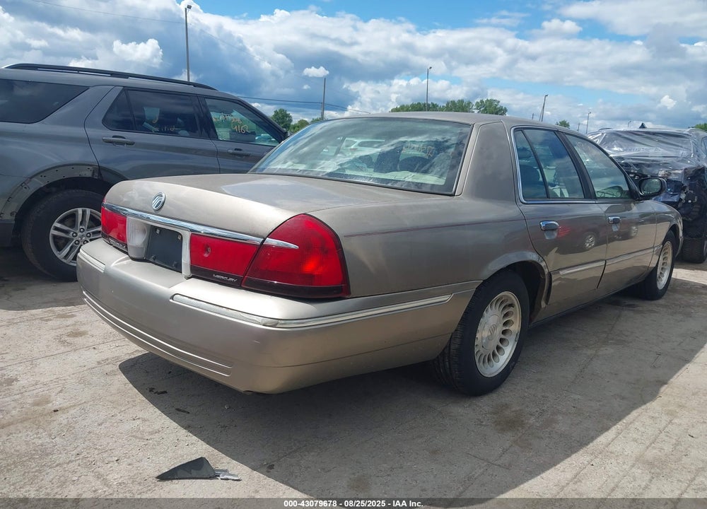 2002 MERCURY GRAND MARQUIS LS VIN: 2MEFM75W02X635971