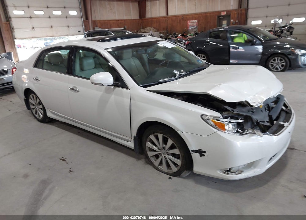 2011 TOYOTA AVALON LIMITED VIN: 4T1BK3DB5BU384042