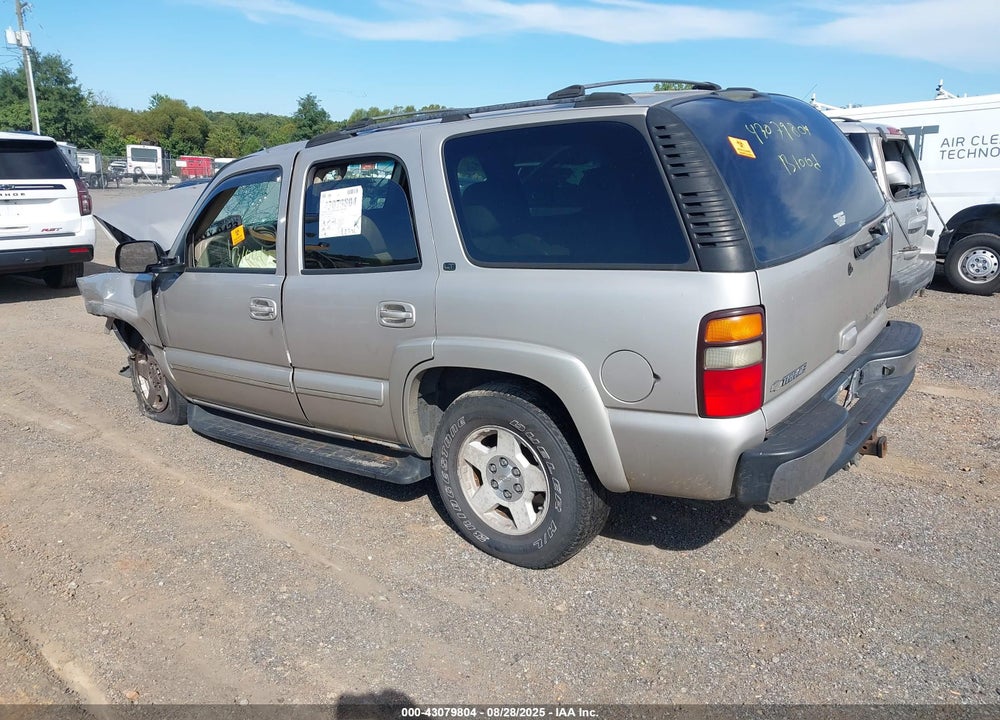 2004 CHEVROLET TAHOE LT VIN: 1GNEK13Z84R186217