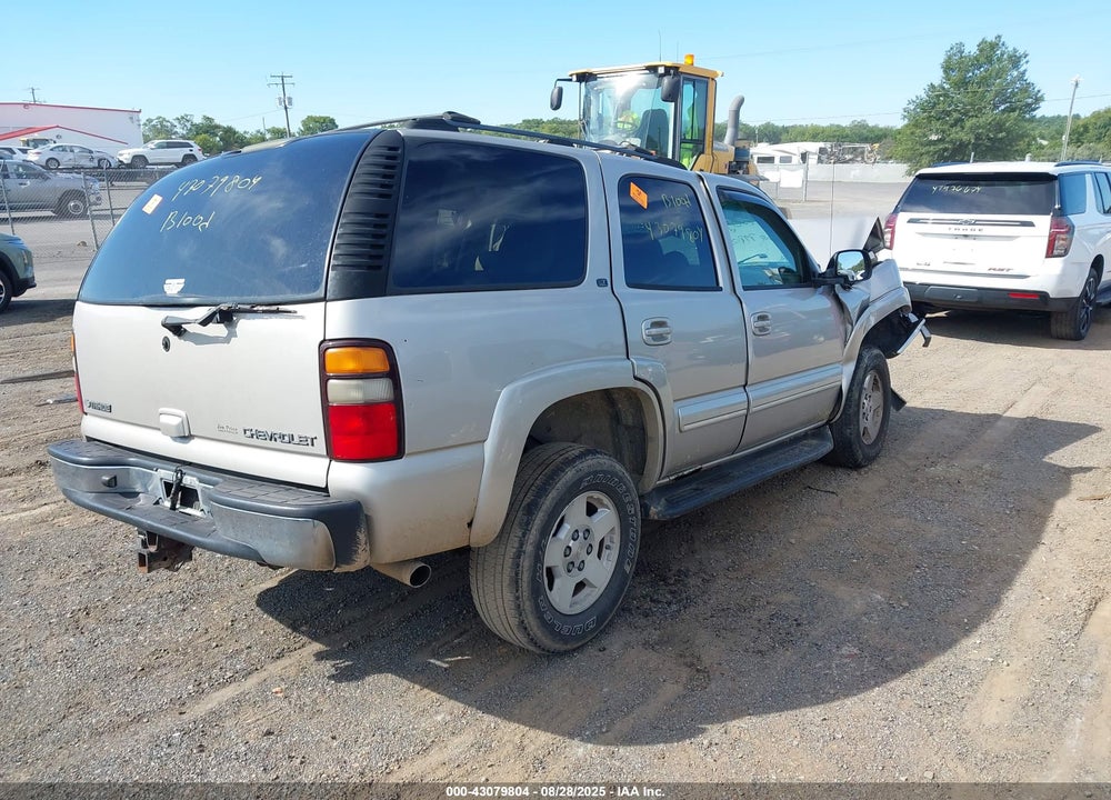 2004 CHEVROLET TAHOE LT VIN: 1GNEK13Z84R186217