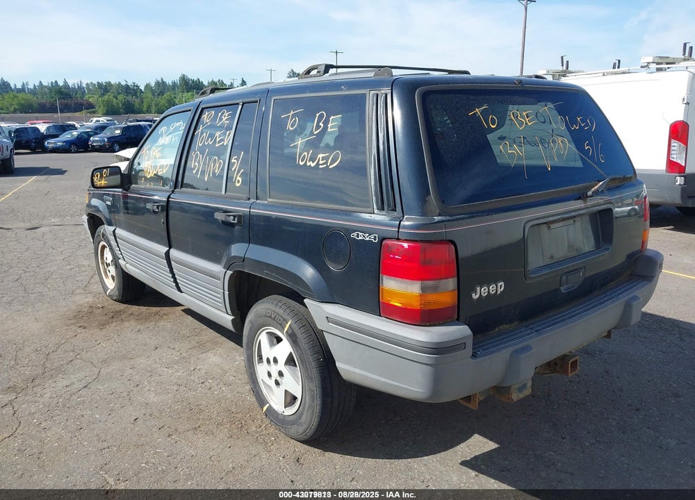 1995 JEEP GRAND CHEROKEE LAREDO VIN: 1J4GZ58S6SC550368