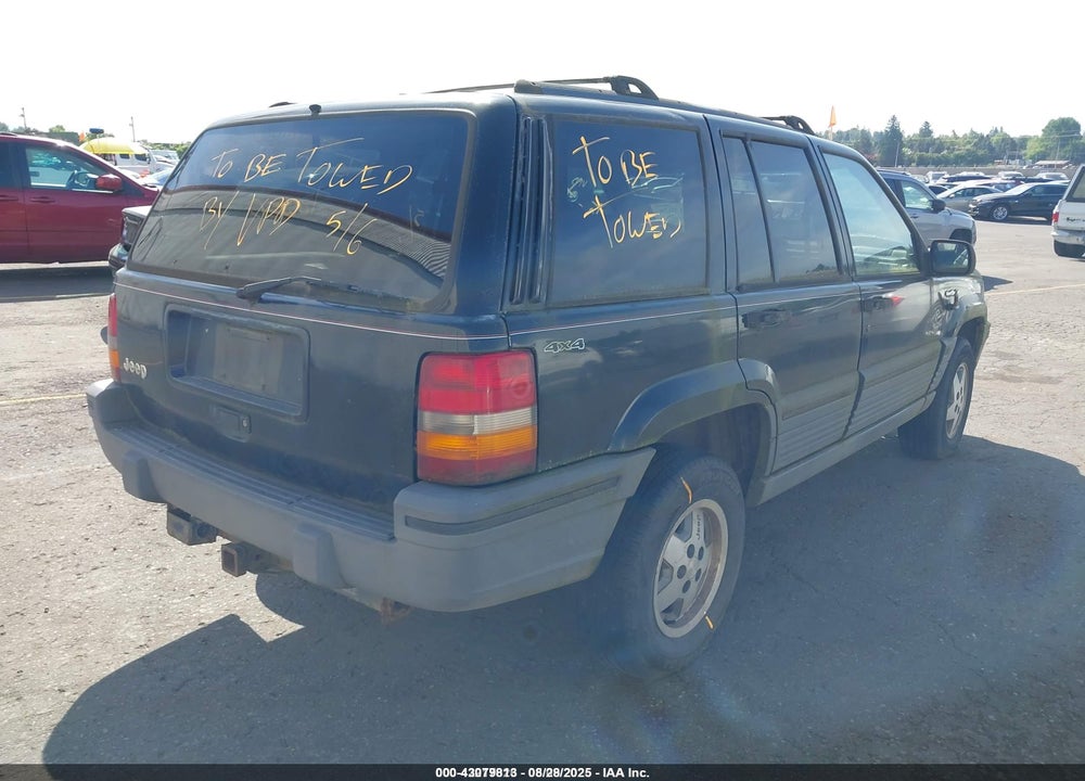 1995 JEEP GRAND CHEROKEE LAREDO VIN: 1J4GZ58S6SC550368