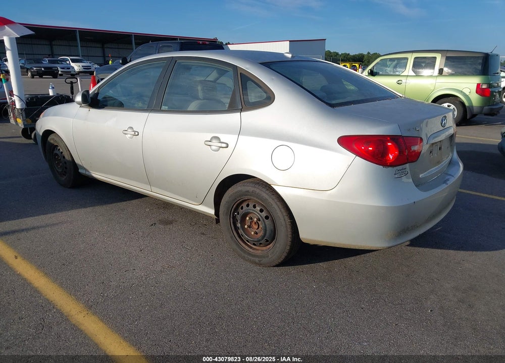2007 HYUNDAI ELANTRA GLS/LIMITED/SE VIN: KMHDU46D67U151026