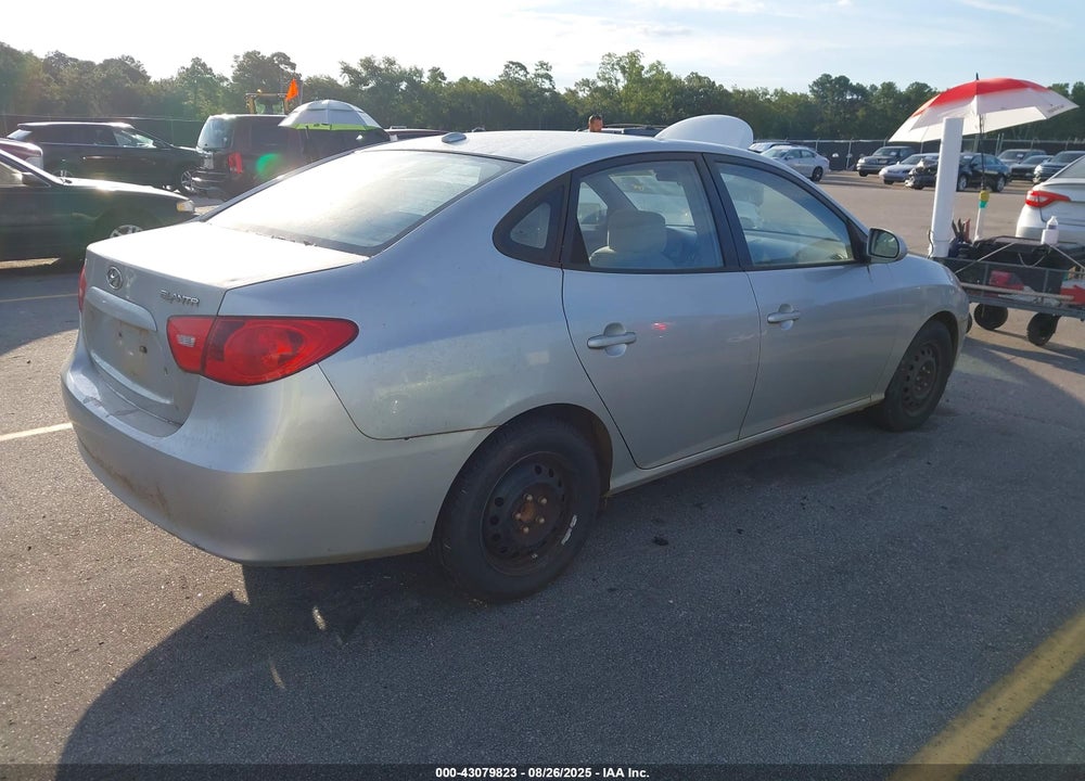 2007 HYUNDAI ELANTRA GLS/LIMITED/SE VIN: KMHDU46D67U151026