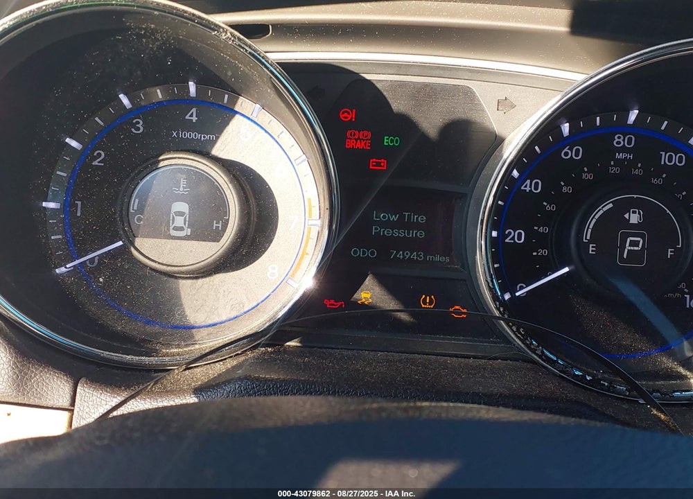 2014 HYUNDAI SONATA VIN: 5NPEB4AC2EH860394