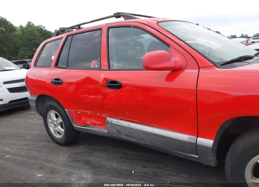 2004 HYUNDAI SANTA FE GLS VIN: KM8SC13D54U737192