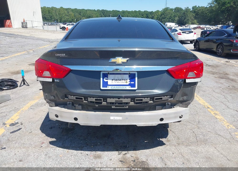 2015 CHEVROLET IMPALA VIN: 2G1125S37F9200187