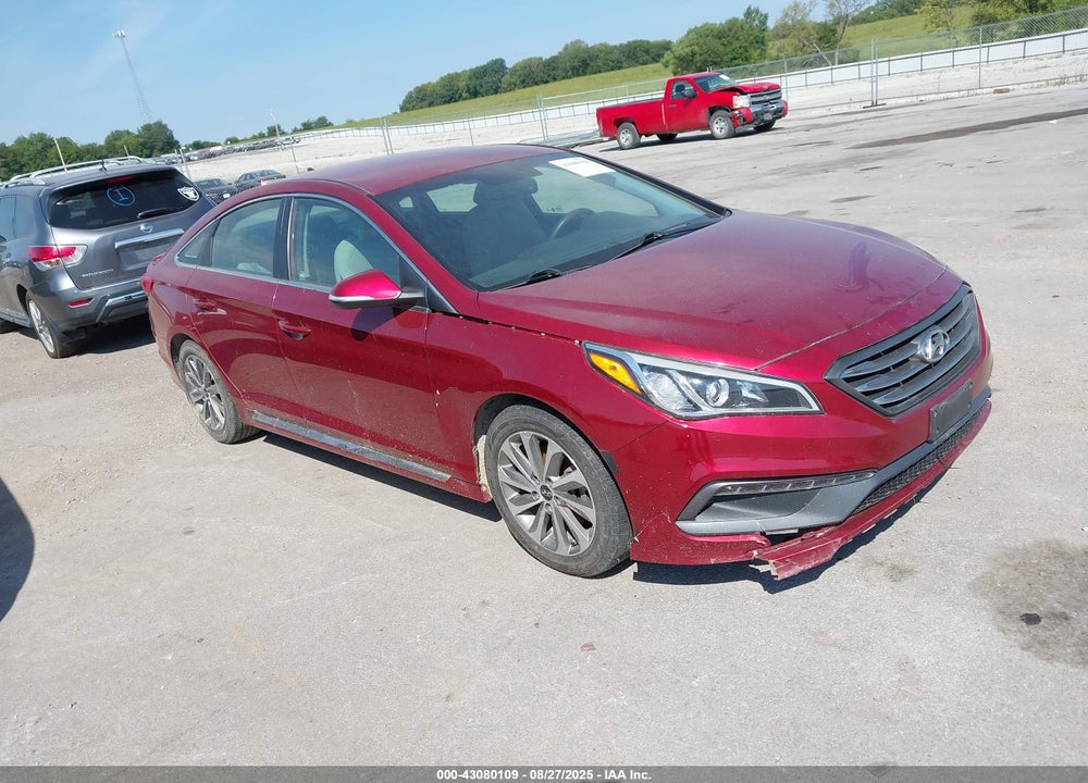 2015 HYUNDAI SONATA SPORT VIN: 5NPE34AF4FH018990
