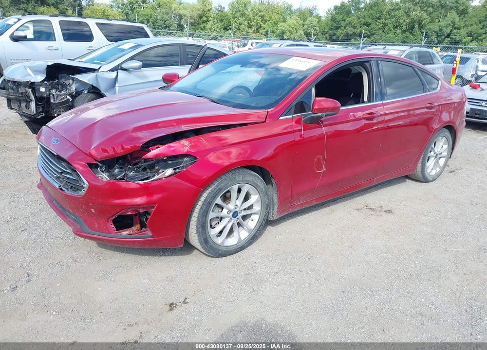 2020 FORD FUSION VIN: 3FA6P0HD8LR110835