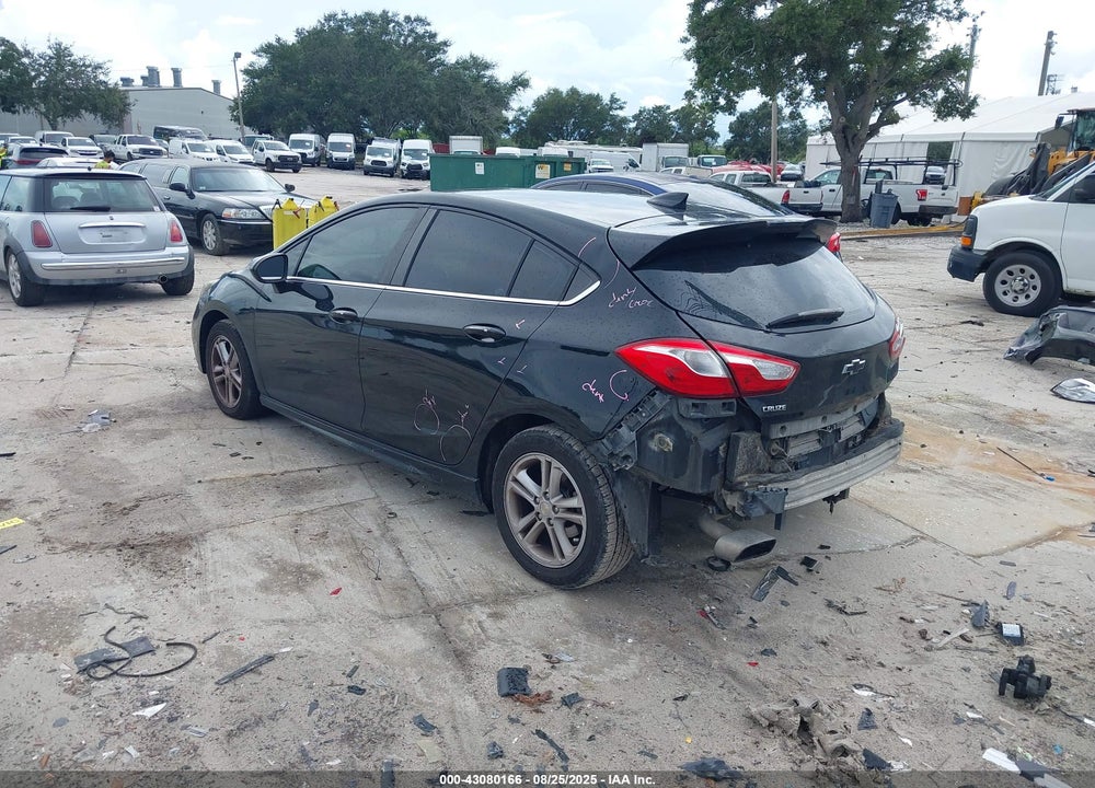 2017 CHEVROLET CRUZE LT MANUAL VIN: 3G1BD6SM5HS550243