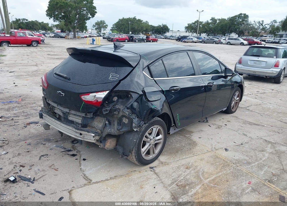 2017 CHEVROLET CRUZE LT MANUAL VIN: 3G1BD6SM5HS550243