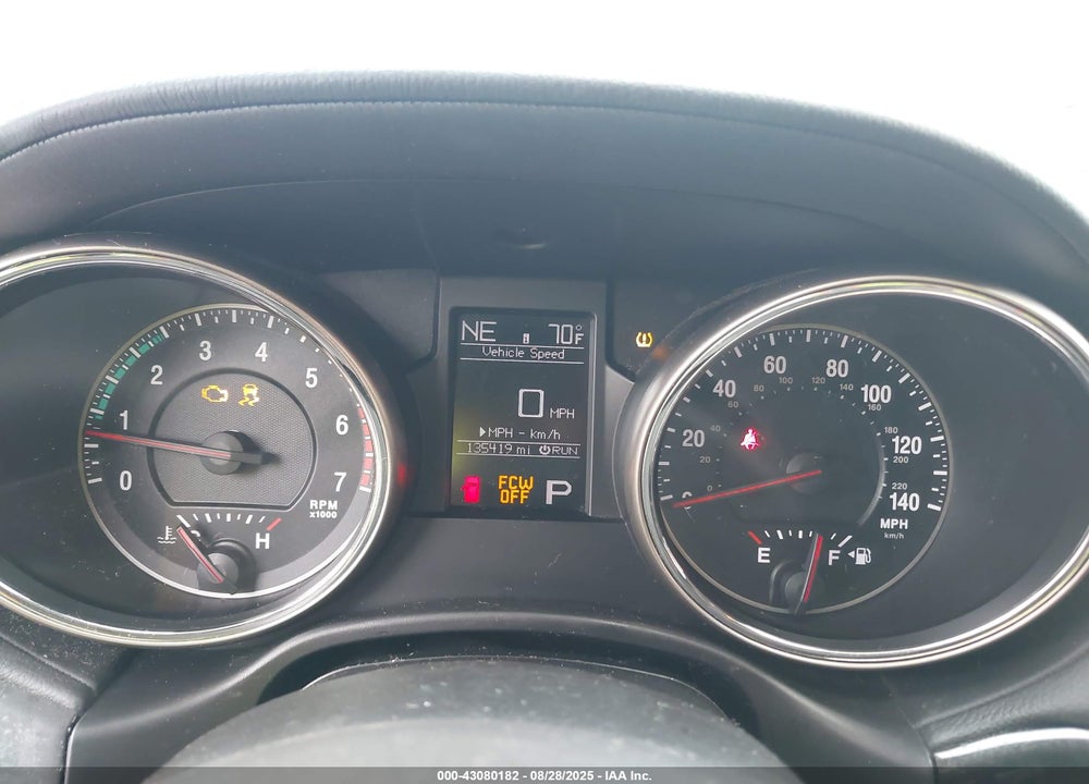 2013 JEEP GRAND CHEROKEE VIN: 1C4RJFCTXDC568838