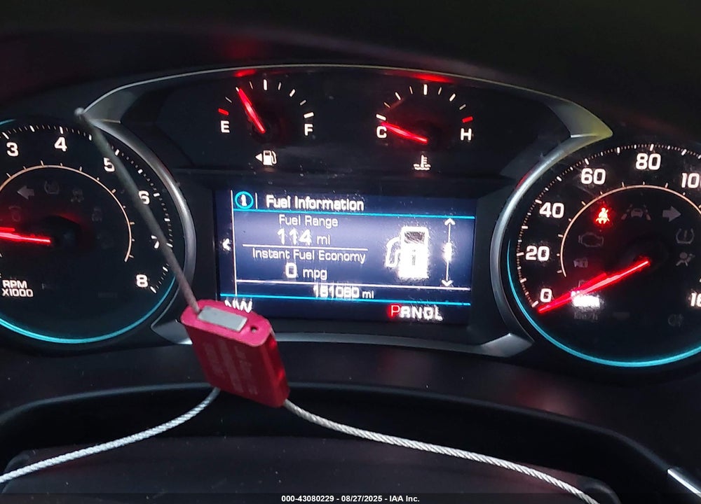 2019 CHEVROLET EQUINOX VIN: 2GNAXKEV9K6115956
