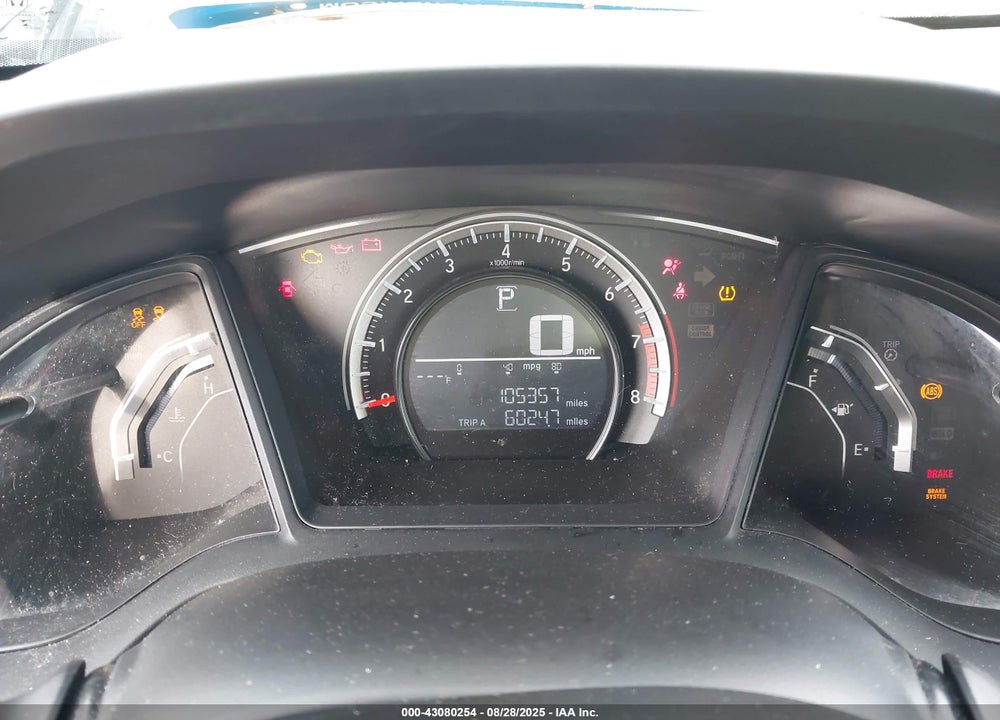 2016 HONDA CIVIC VIN: 19XFC2F52GE011342