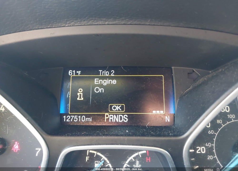 2016 FORD FOCUS VIN: 1FADP3K20GL326621