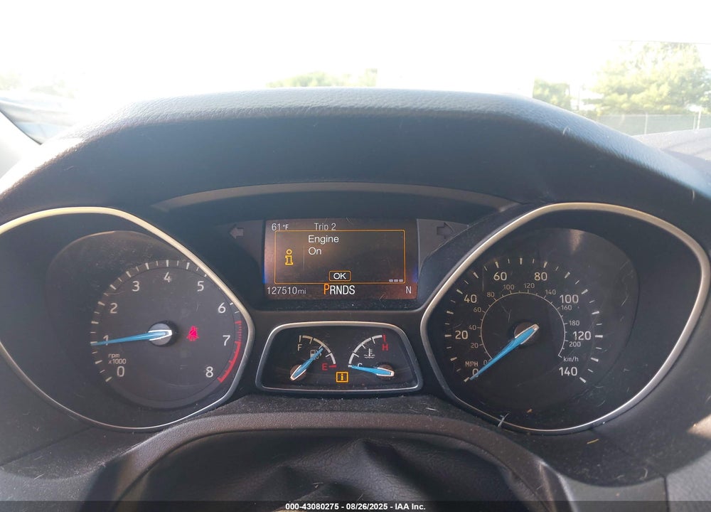 2016 FORD FOCUS VIN: 1FADP3K20GL326621