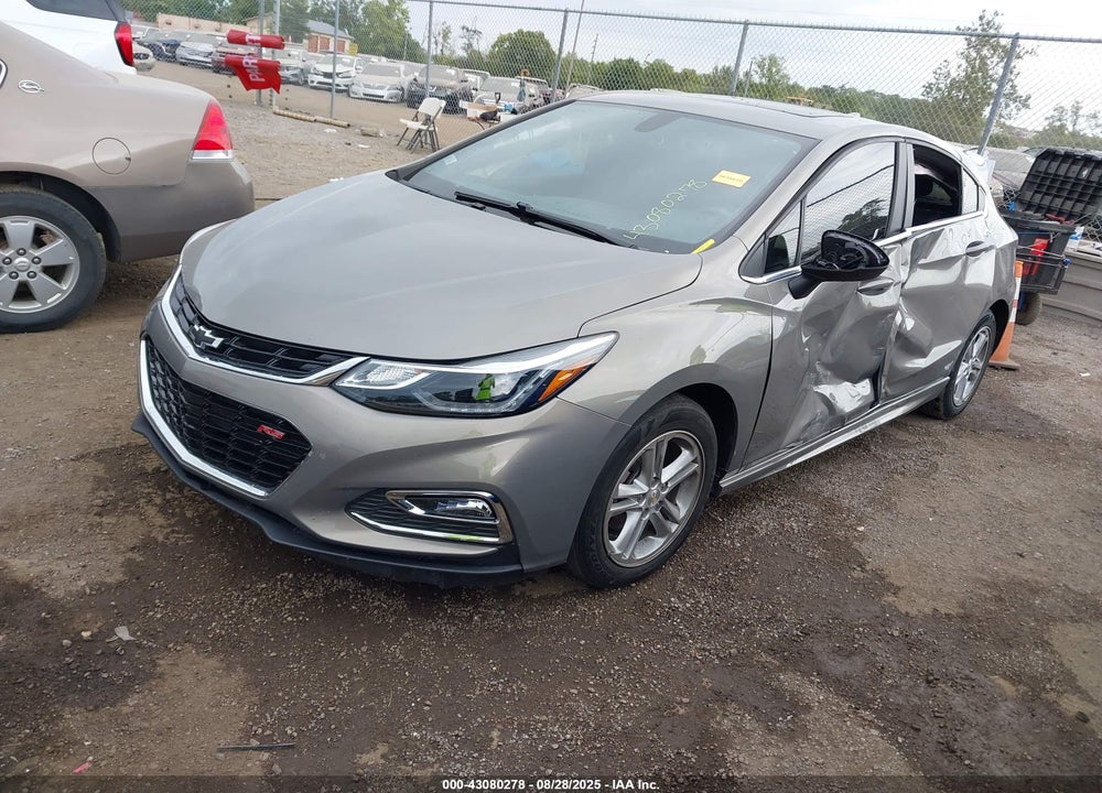 2017 CHEVROLET CRUZE LT AUTO VIN: 3G1BE6SM9HS532258