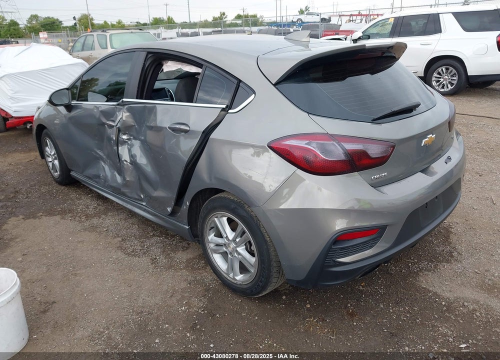 2017 CHEVROLET CRUZE LT AUTO VIN: 3G1BE6SM9HS532258