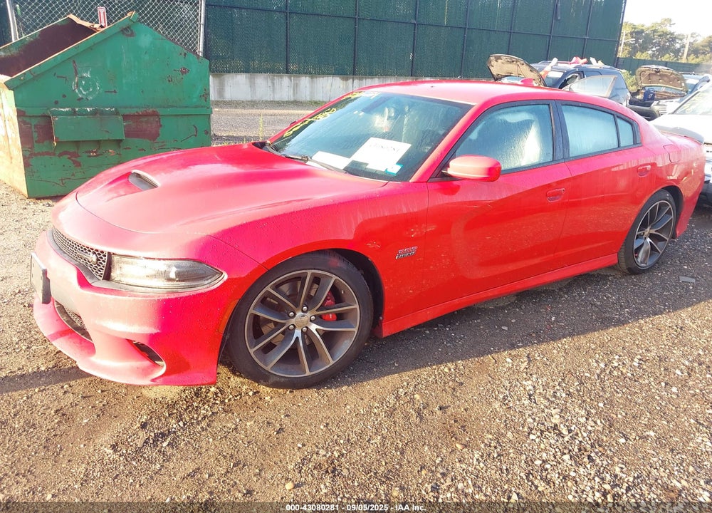 2016 DODGE CHARGER VIN: 2C3CDXGJXGH322521