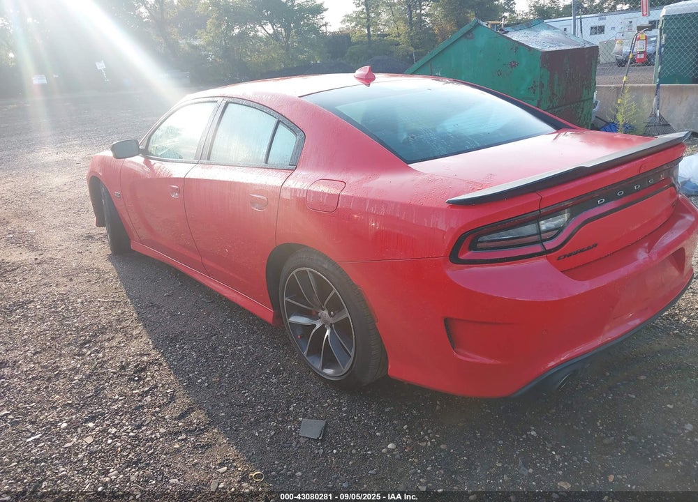 2016 DODGE CHARGER VIN: 2C3CDXGJXGH322521
